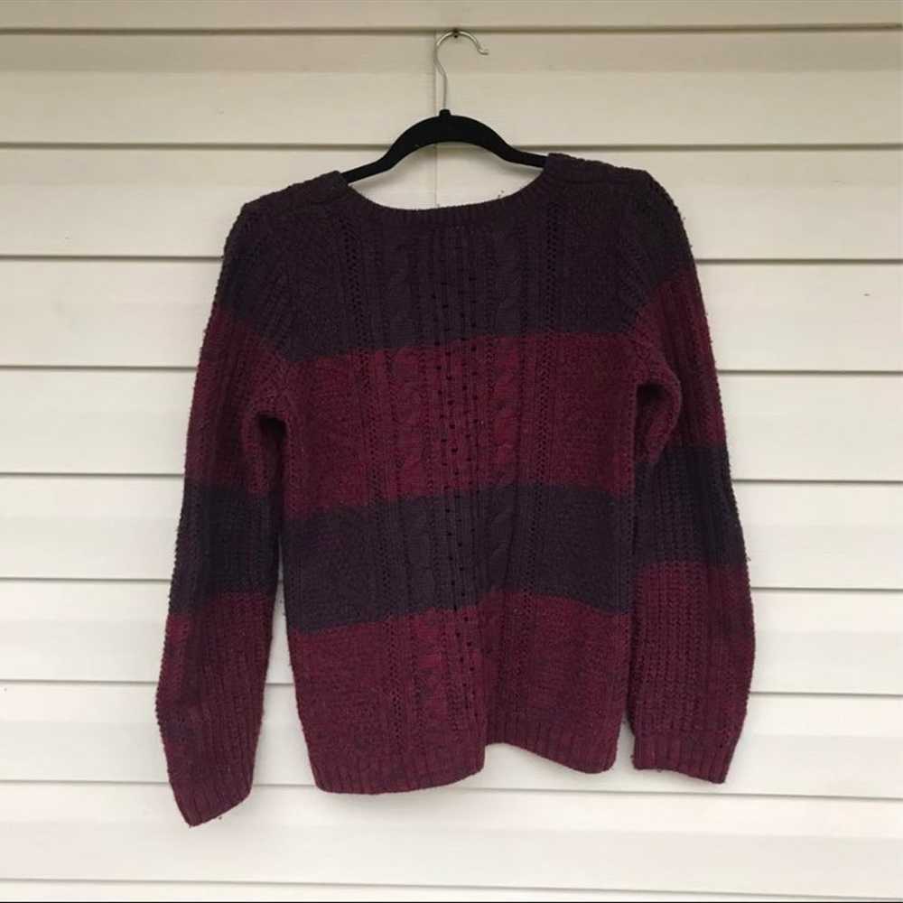 Gap Cable Knit Sweater Chunky Knit Large (E) - image 4