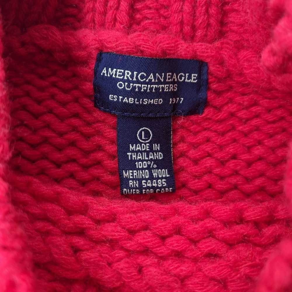 American Eagle mockneck Sweater - Cropped Sweater… - image 8