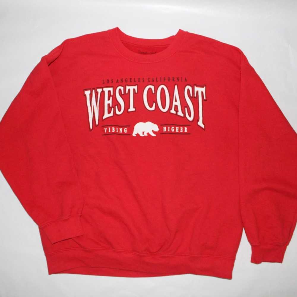 Vintage west coast hoodie - image 1