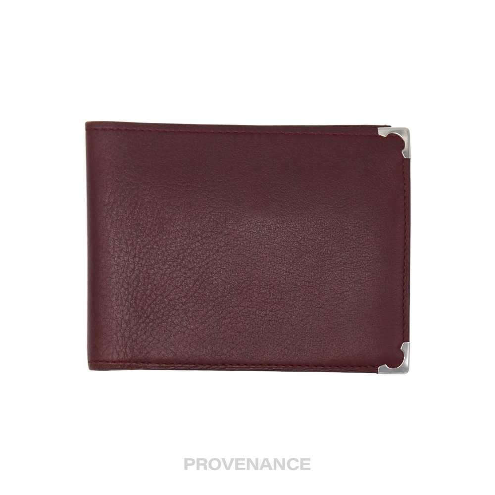 Cartier 🔴 Cartier Bifold Wallet - Burgundy Calfs… - image 2