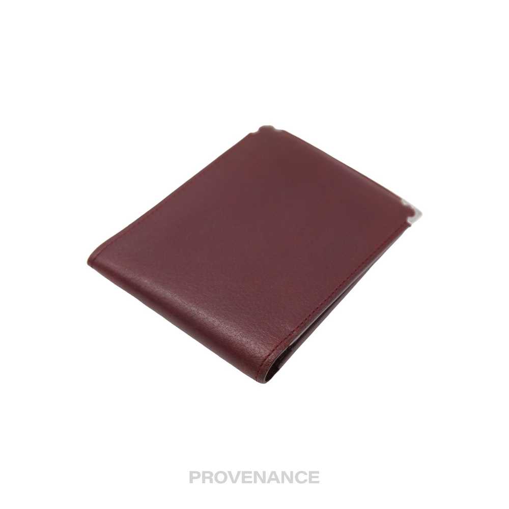 Cartier 🔴 Cartier Bifold Wallet - Burgundy Calfs… - image 4