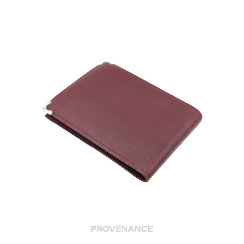 Cartier 🔴 Cartier Bifold Wallet - Burgundy Calfs… - image 5