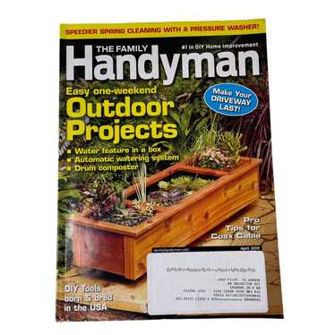 Other The Family Handyman Magazine April 2015 Tip… - image 1