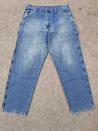 Wrangler y2k distressed wrangler carpenter jeans