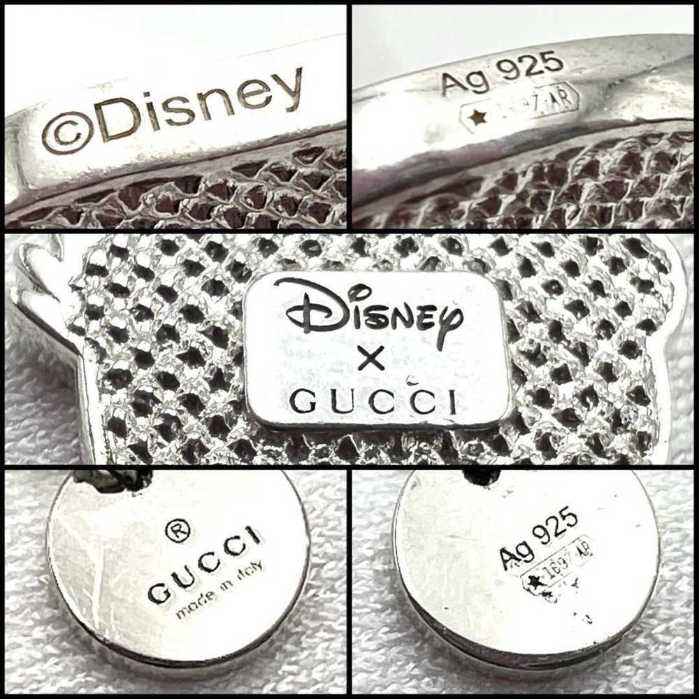 Gucci Gucci x Disney Long Pendant Necklace Donald… - image 6