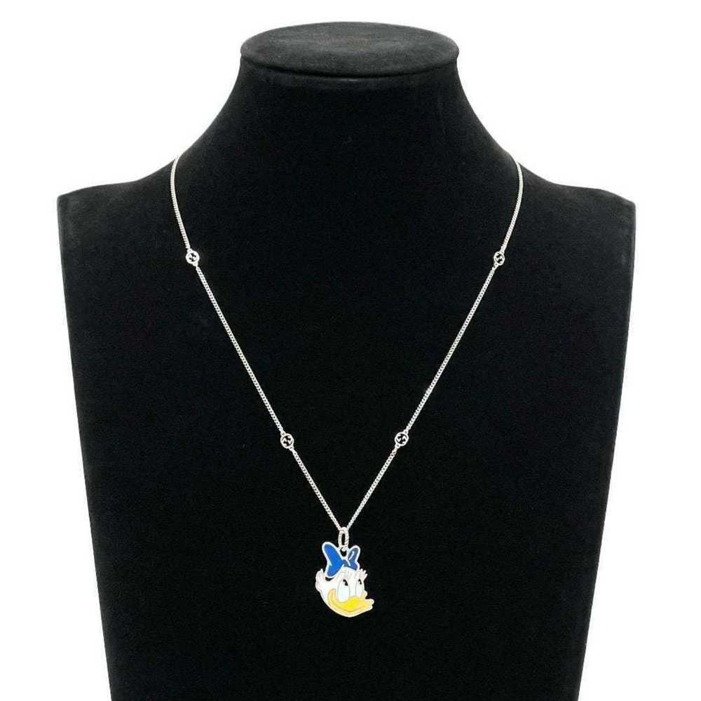 Gucci Gucci x Disney Long Pendant Necklace Donald… - image 8