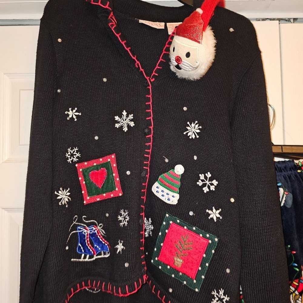 CUTE UGLY Christmas Sweater VINTAGE basic EDITION… - image 10