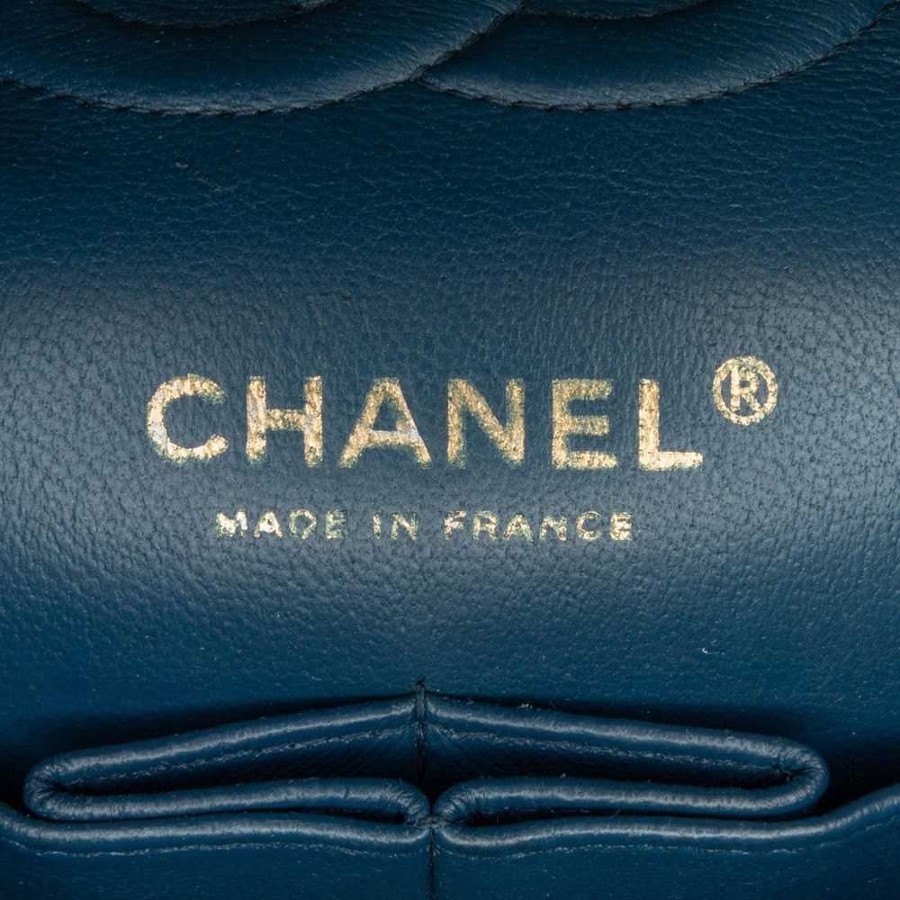 Product Details Blue Lambskin Classic Double Flap - image 7