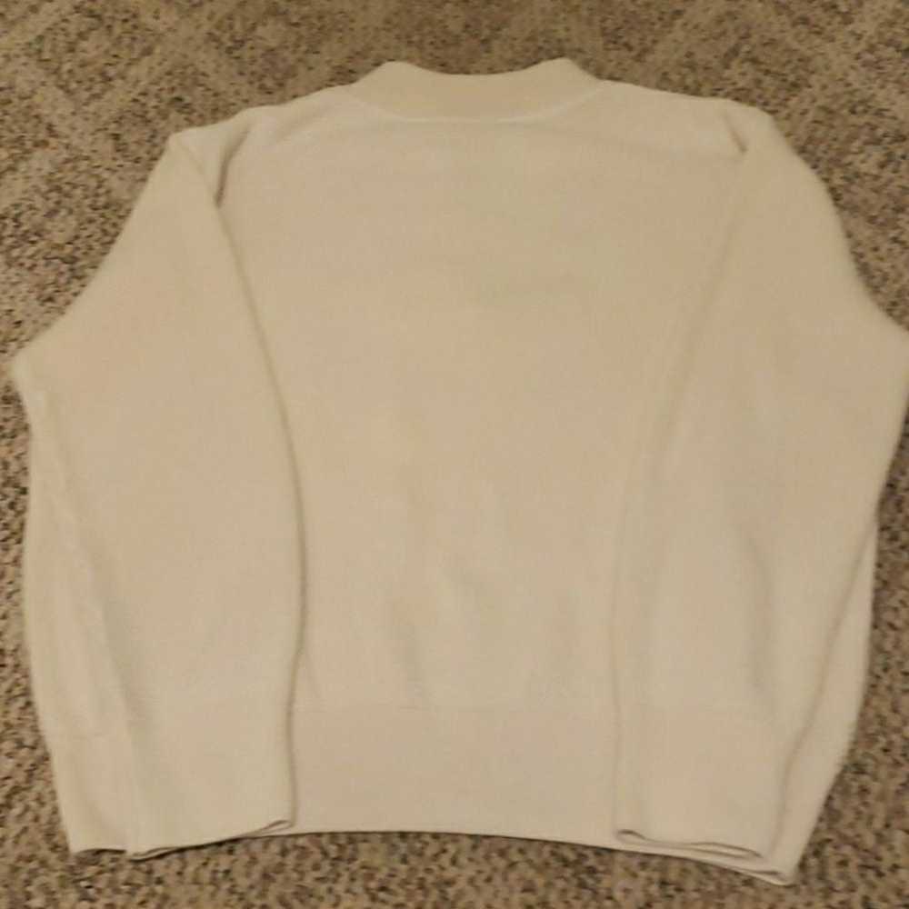 Vintage L.L Bean Cream Pullover Sweater - image 2