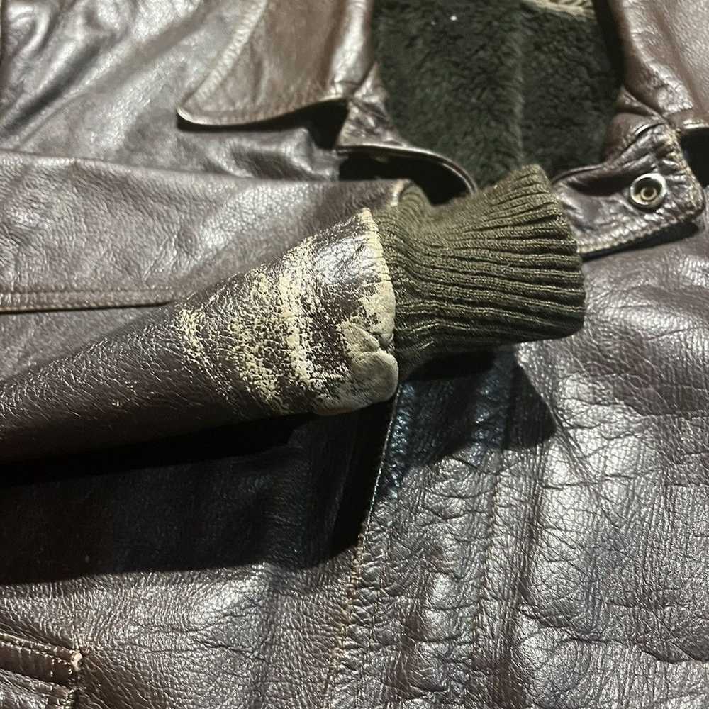 Leather Jacket × Streetwear × Vintage Vintage 70s… - image 3