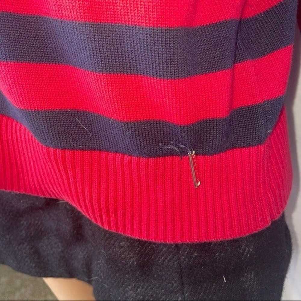 Vintage Tommy Hilfiger Classic Cable knit Striped… - image 2