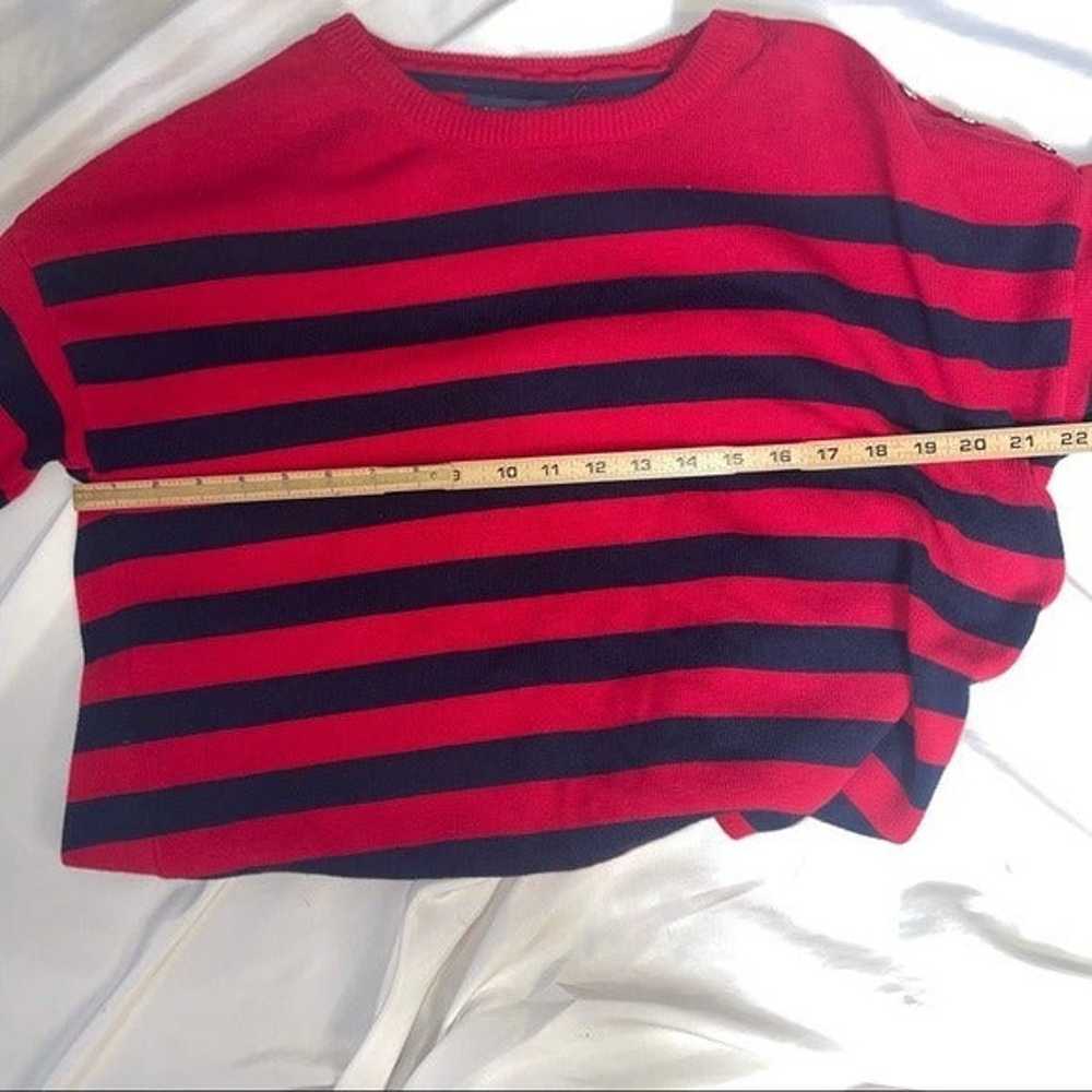 Vintage Tommy Hilfiger Classic Cable knit Striped… - image 7