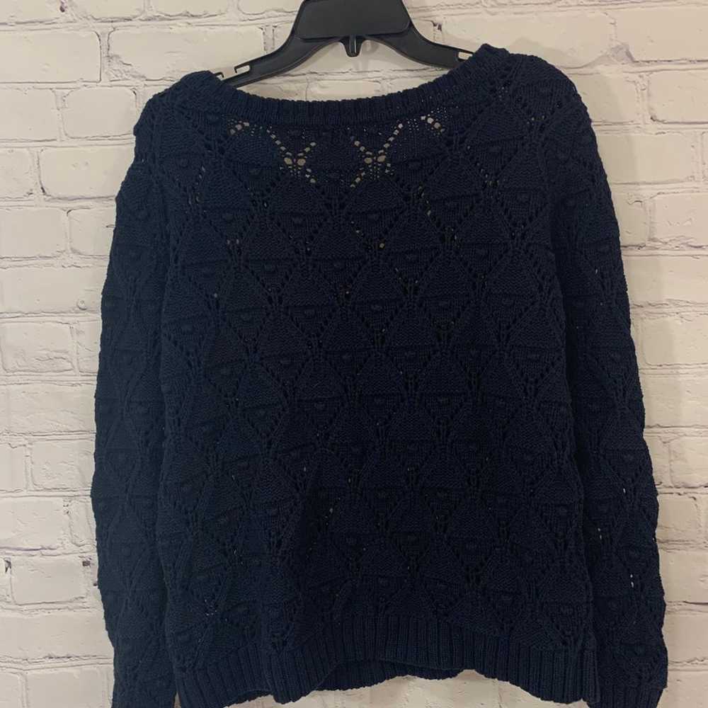 Tommy Hilfiger Womens Vintage Large Navy - image 4