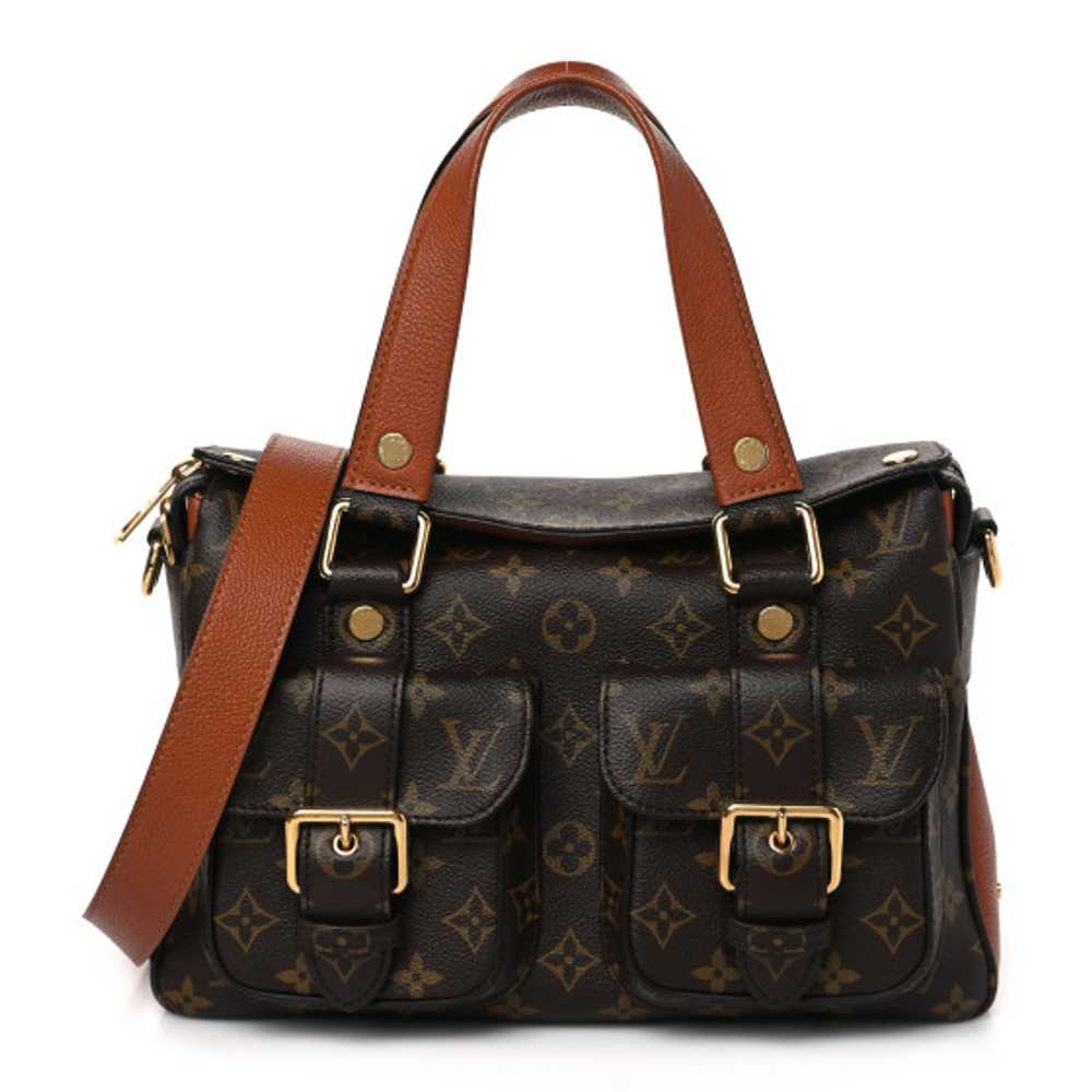 LOUIS VUITTON Monogram Manhattan NM Caramel - image 1