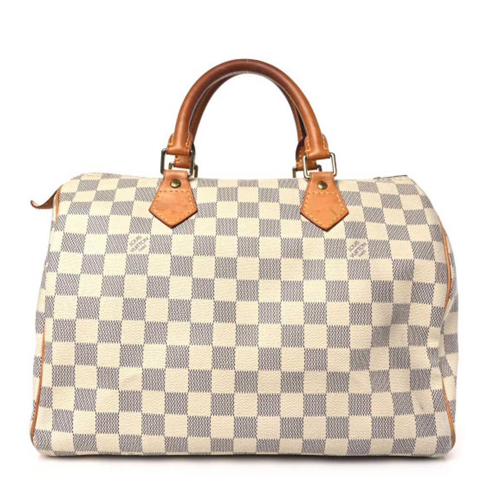 LOUIS VUITTON Damier Azur Speedy 30 - image 1