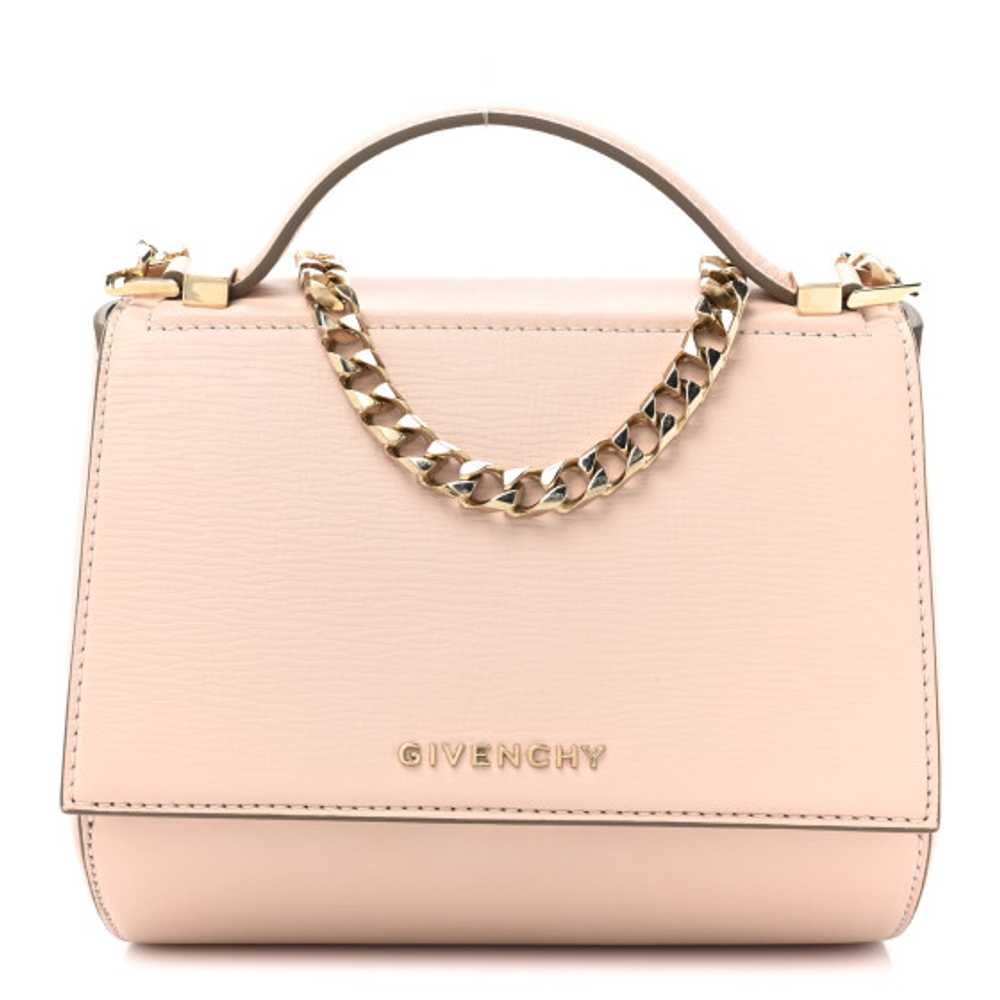 GIVENCHY Textured Calfskin Mini Pandora Box Chain… - image 1