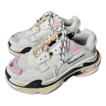 Balenciaga Triple S cloth trainers