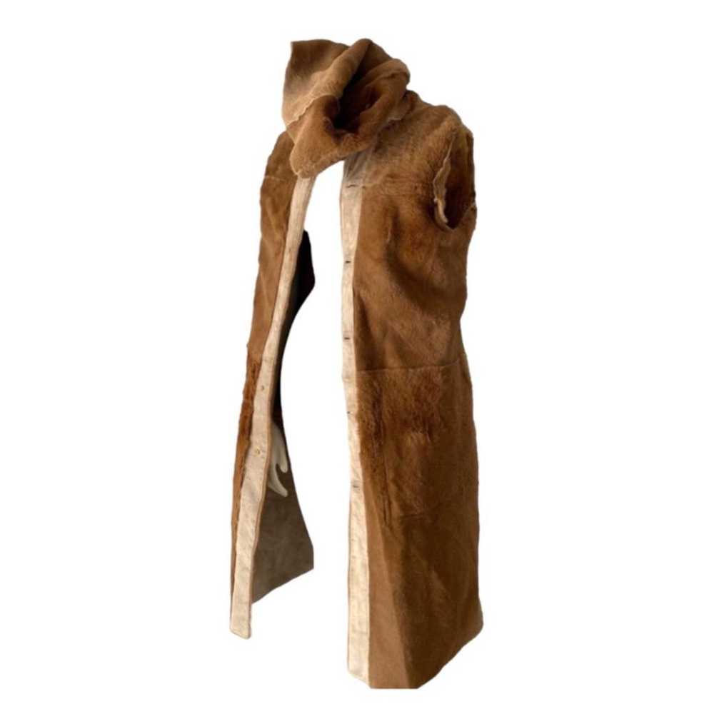 Theory Exotic leathers trench coat - image 5