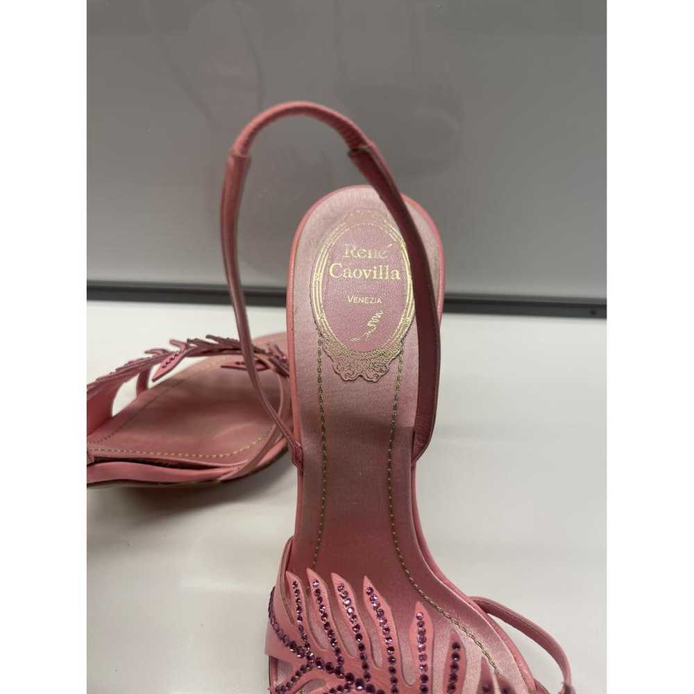 Rene Caovilla Patent leather sandals - image 3