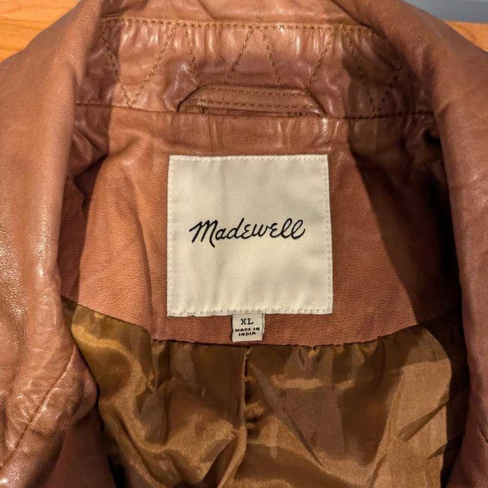 Madewell Leather jacket - image 3