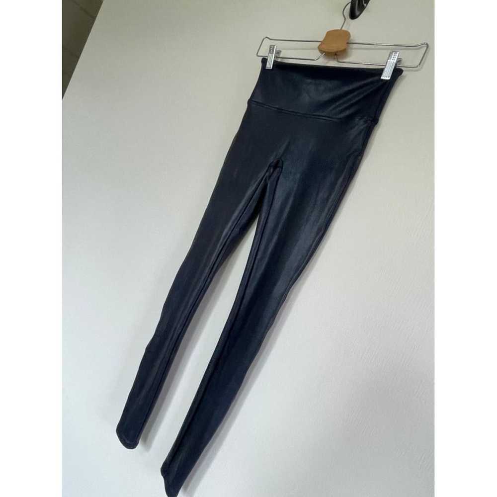 Spanx Vegan leather leggings - image 2