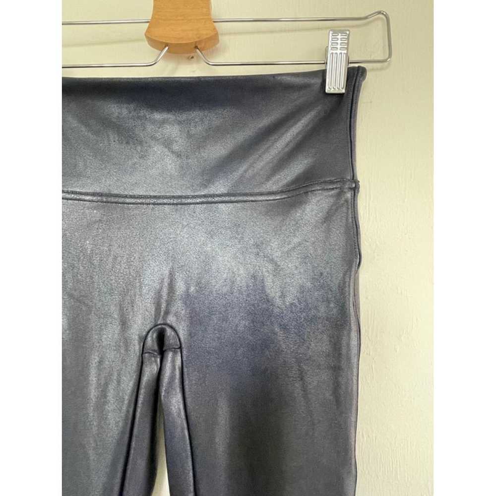 Spanx Vegan leather leggings - image 4