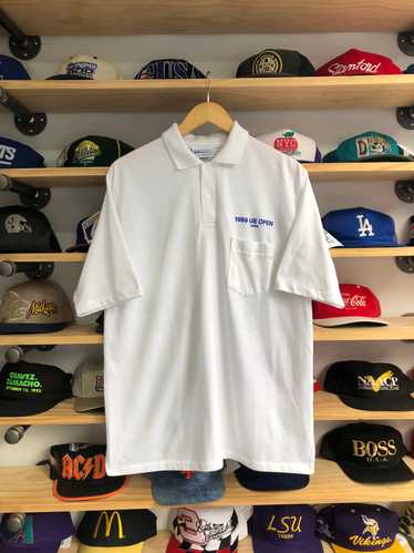 Vintage 1989 US Open Usher Polo Shirt Size XL