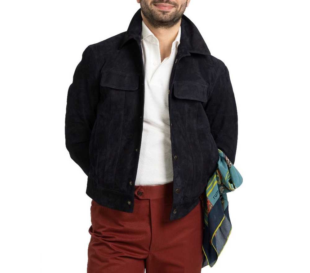 Savas Savas "The '68 Jacket" in Suede - image 6