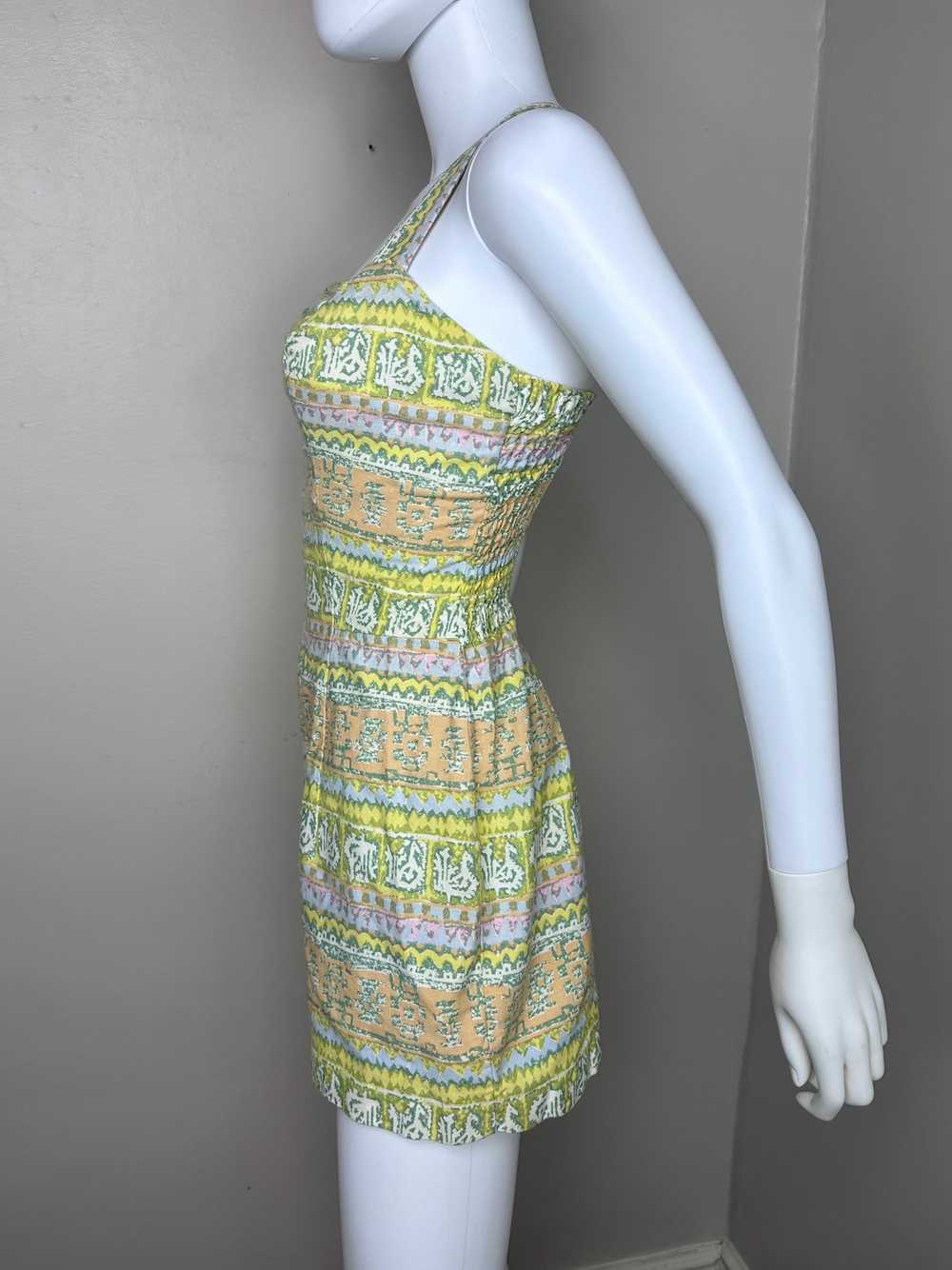 1950s Pastel Stripe Romper, Rose Marie Reid Swims… - image 3