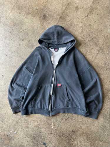 1990s Dickies Thermal Zip Hoodie