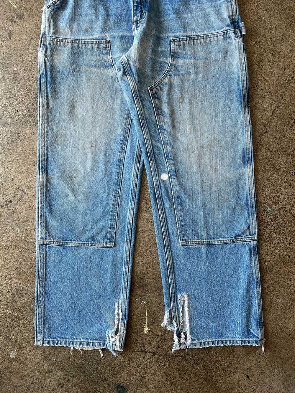 1990s Carhartt Double Knees Denim 35" x 31.5" - image 3