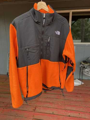 The North Face Black and neon orange north face 95