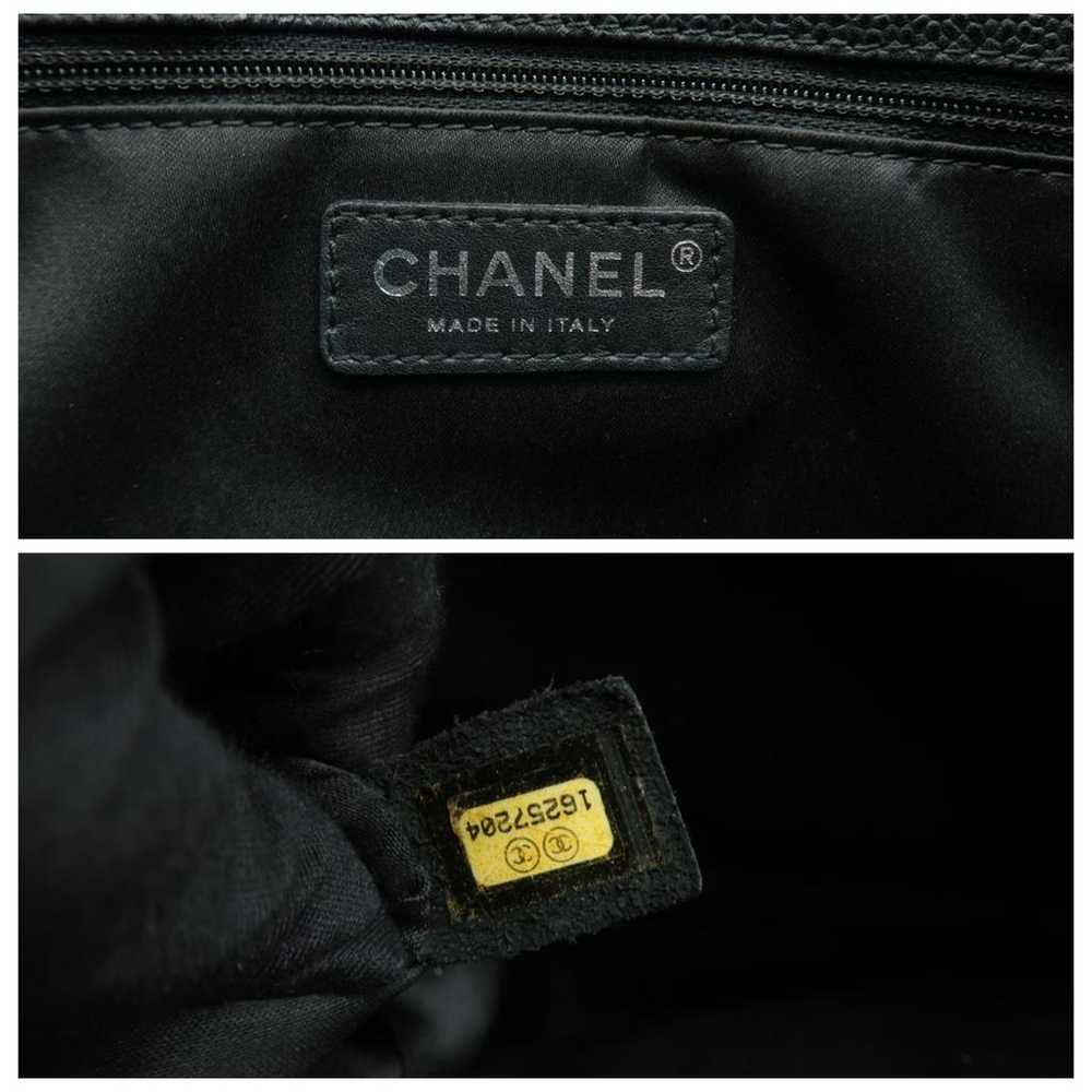 Chanel Grand shopping leather handbag - image 12