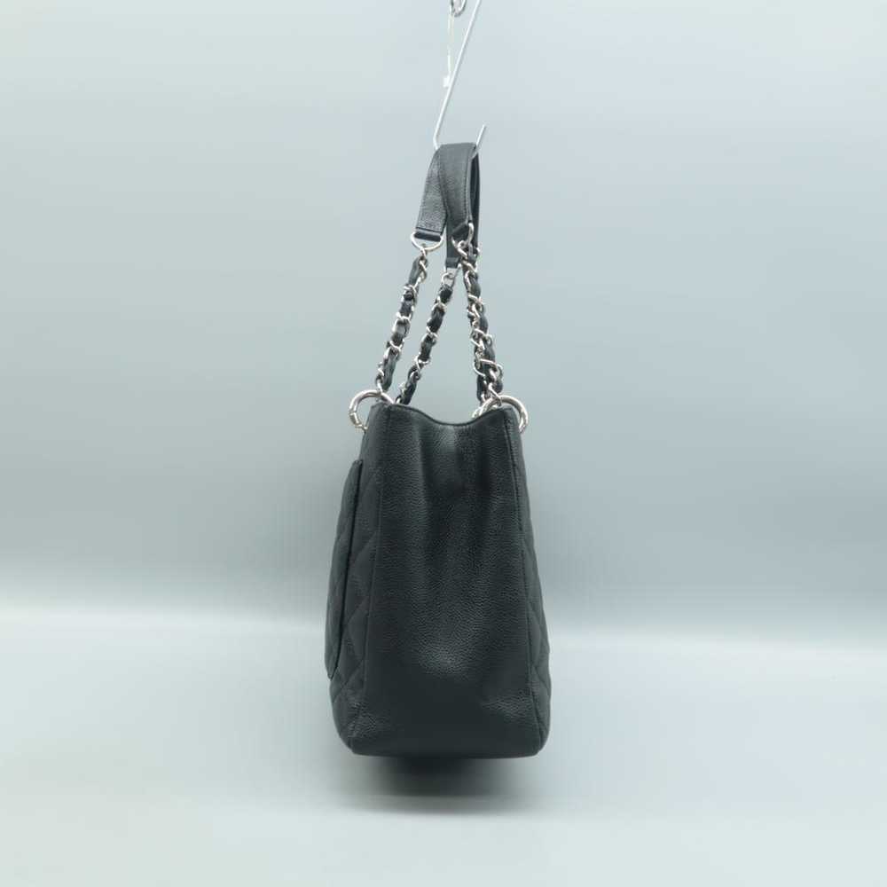 Chanel Grand shopping leather handbag - image 3