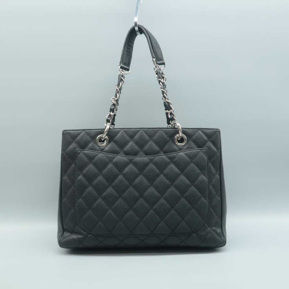 Chanel Grand shopping leather handbag - image 4