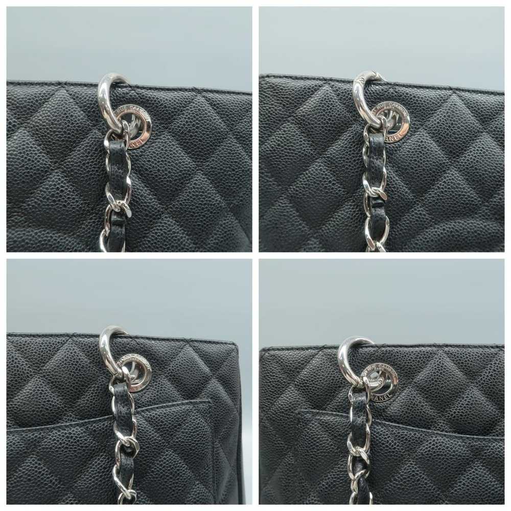 Chanel Grand shopping leather handbag - image 9