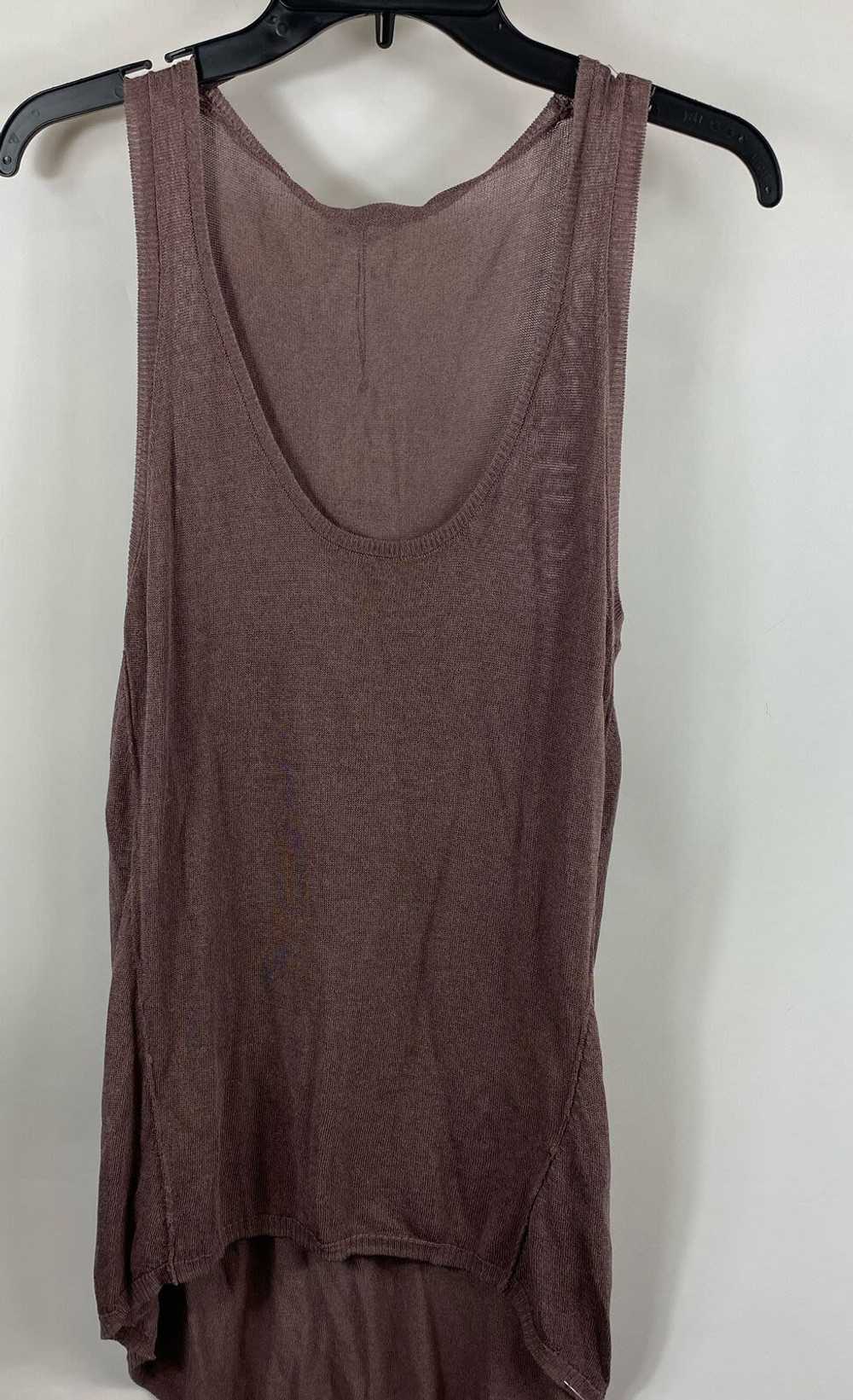 NWT Zara Knit Womens Brown Scoop Neck Sleeveless … - image 3