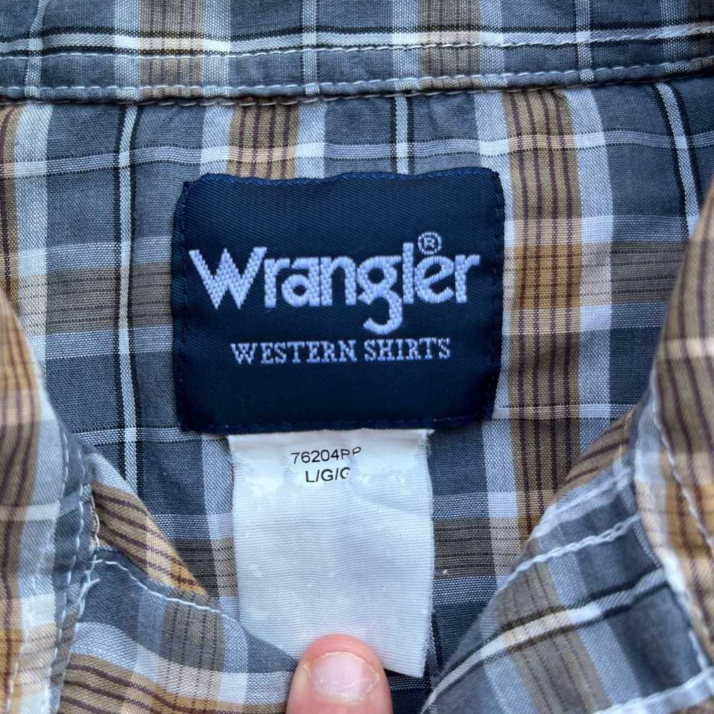 Vintage vintage wrangler western shirt shortsleev… - image 3