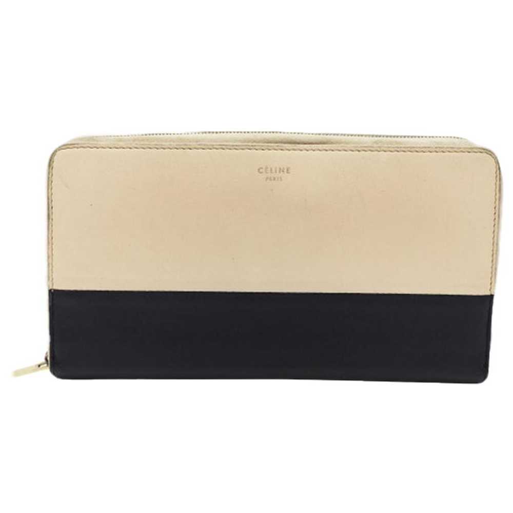 Celine Triomphe leather wallet - image 1