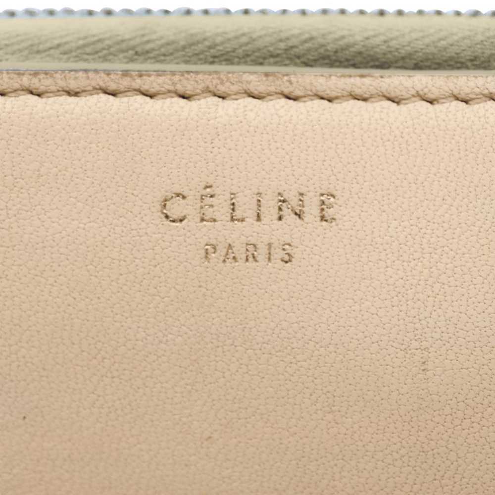 Celine Triomphe leather wallet - image 4