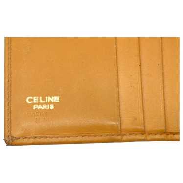 Celine Triomphe Vintage leather wallet - image 1