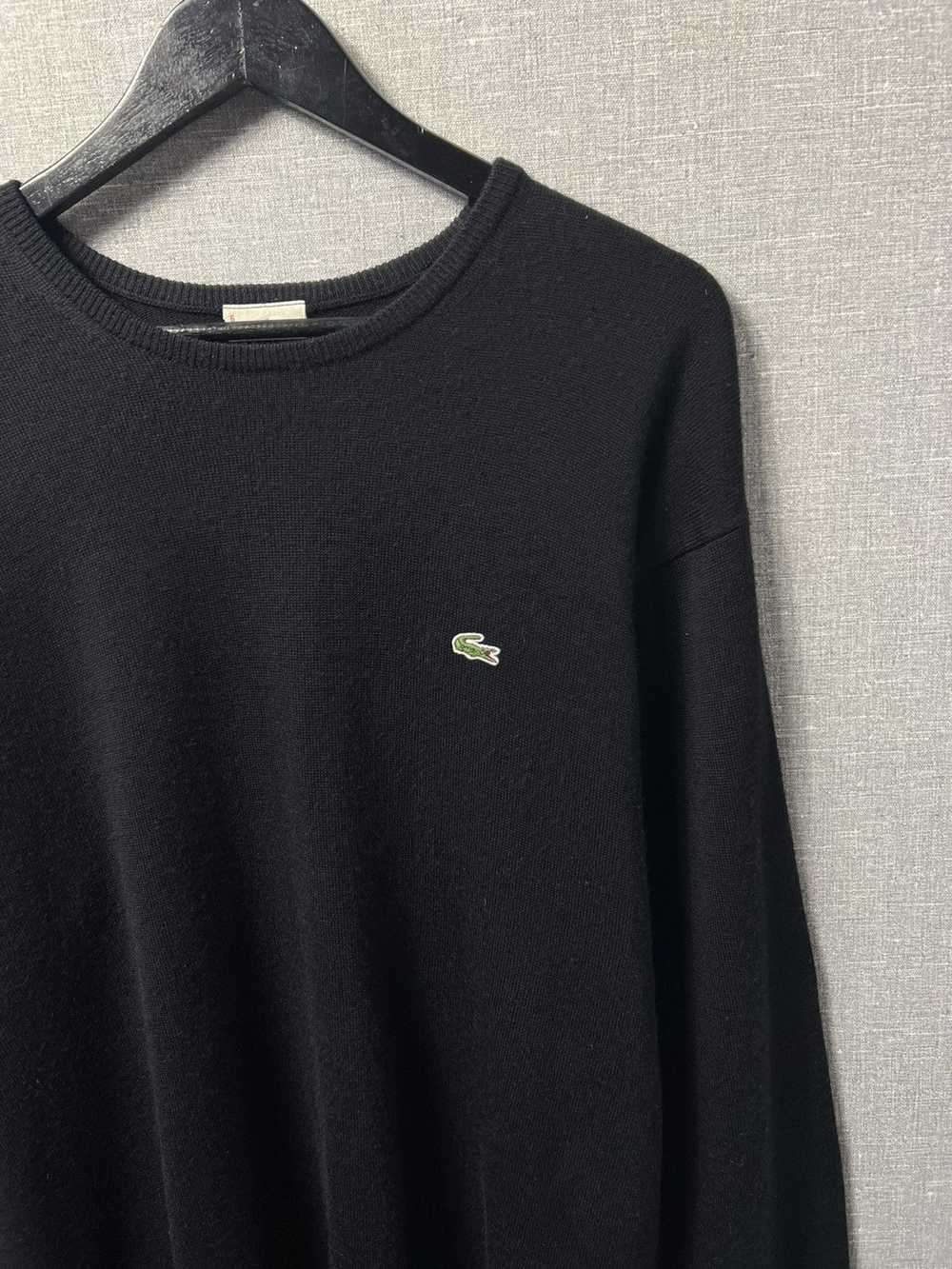 Lacoste × Luxury × Vintage Vintage Lacoste Crewne… - image 2