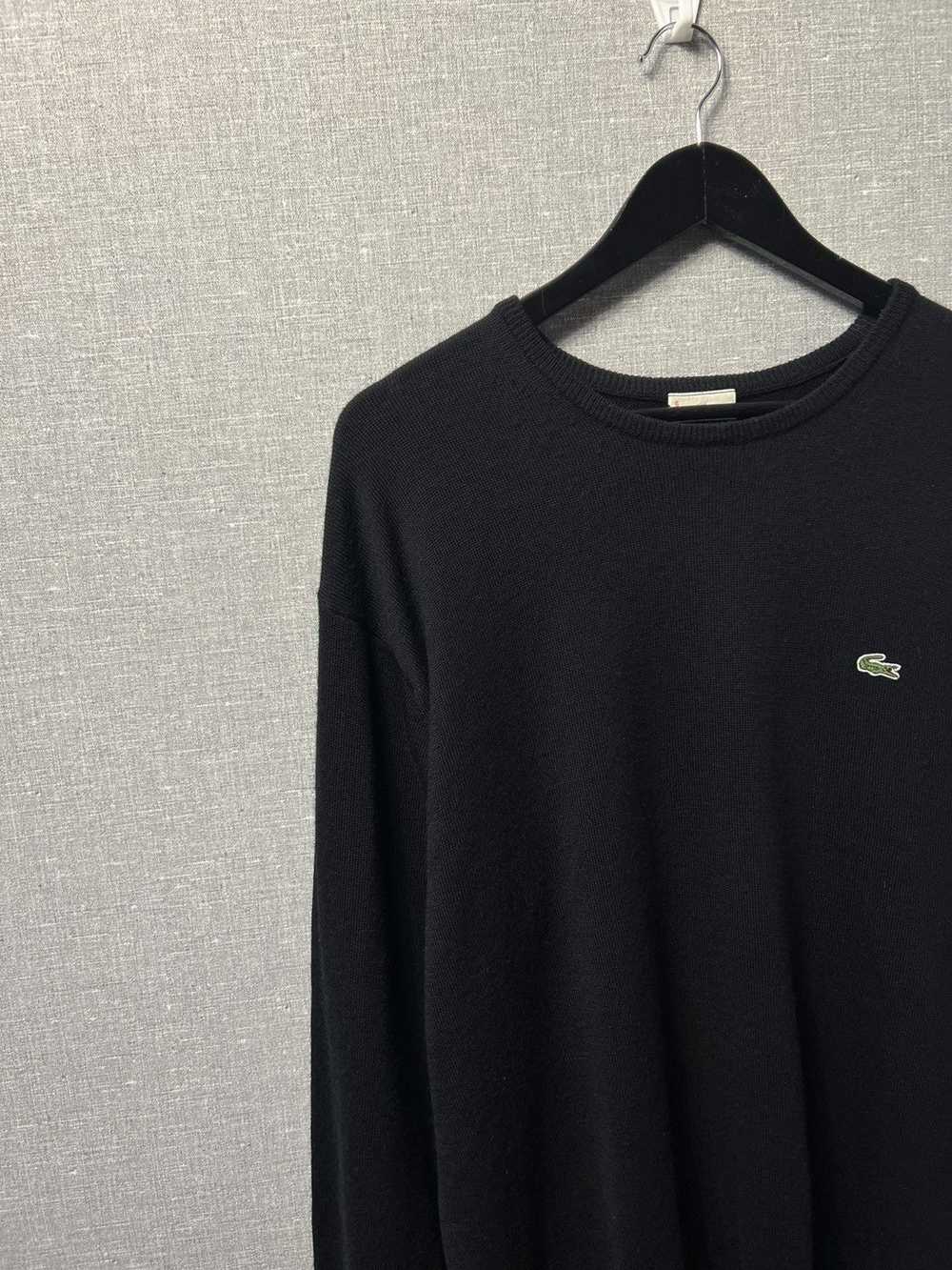 Lacoste × Luxury × Vintage Vintage Lacoste Crewne… - image 5