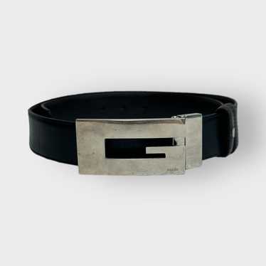 Gucci Gucci Belt Vintage G Classic Buckle Logo Bl… - image 1