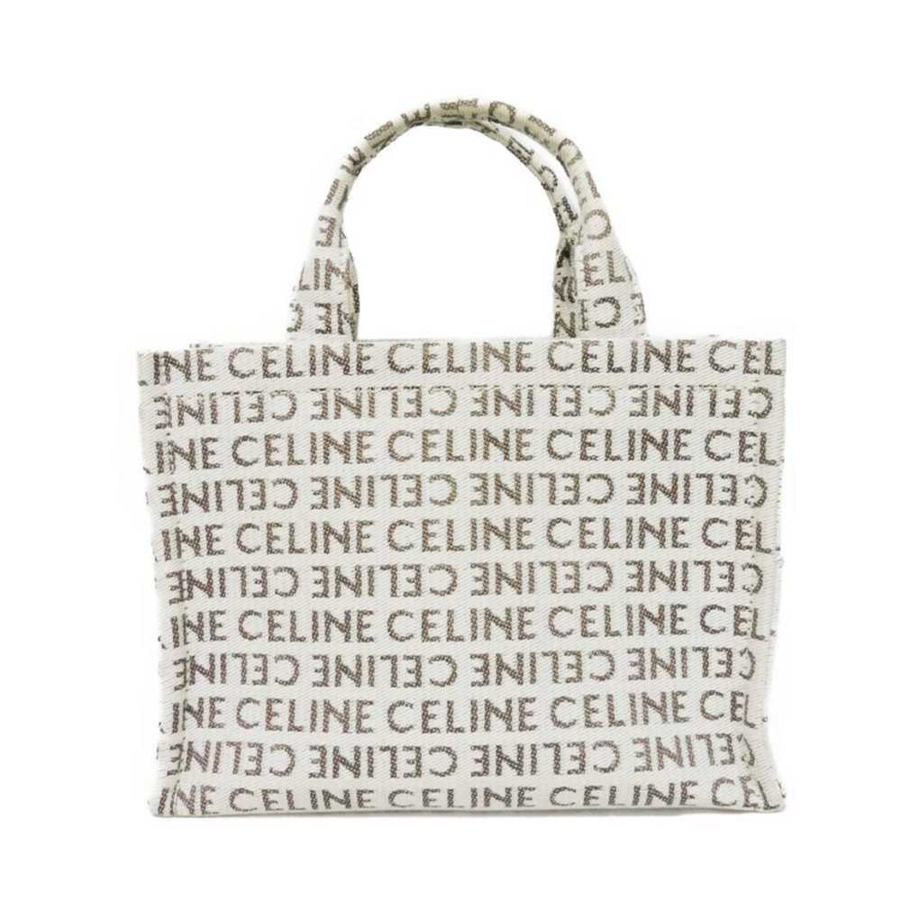 Celine CELINE Tote Bag Small Cabas Thais Canvas N… - image 4