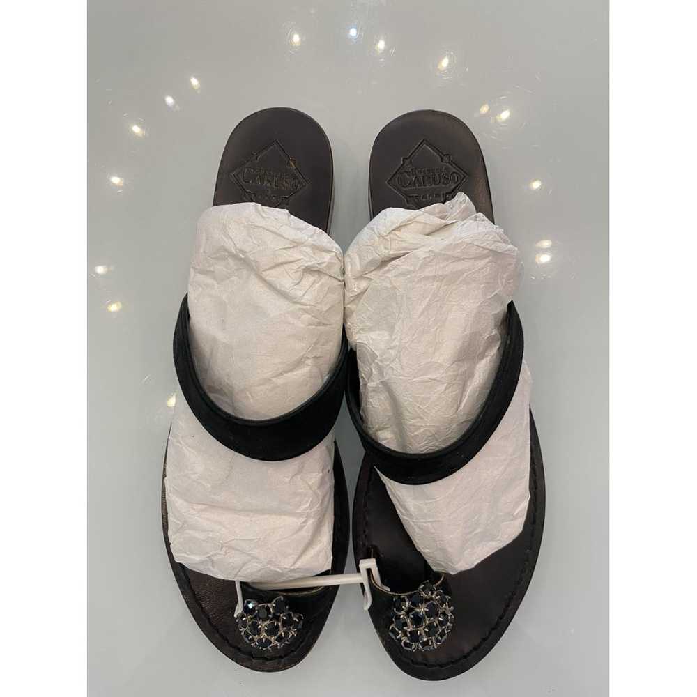 Emanuela Caruso Capri Leather mules & clogs - image 2