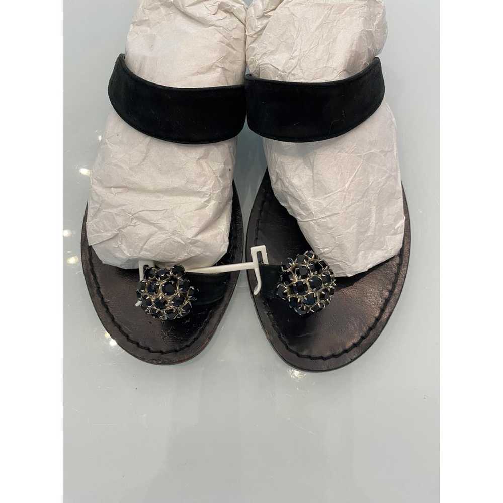 Emanuela Caruso Capri Leather mules & clogs - image 3