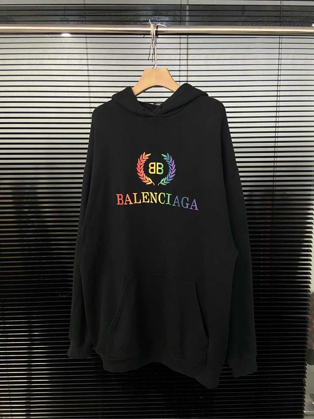 Balenciaga Balenciaga Rainbow Wheat Sprout Embroi… - image 1