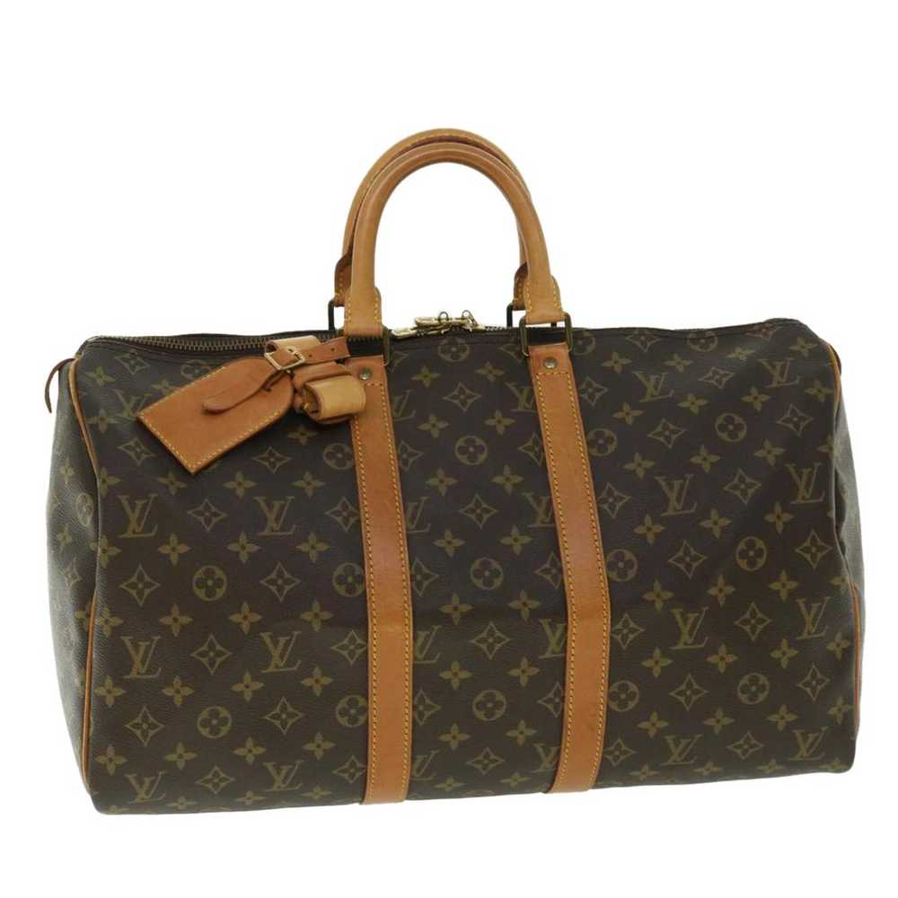 Louis Vuitton Keepall cloth travel bag - image 11