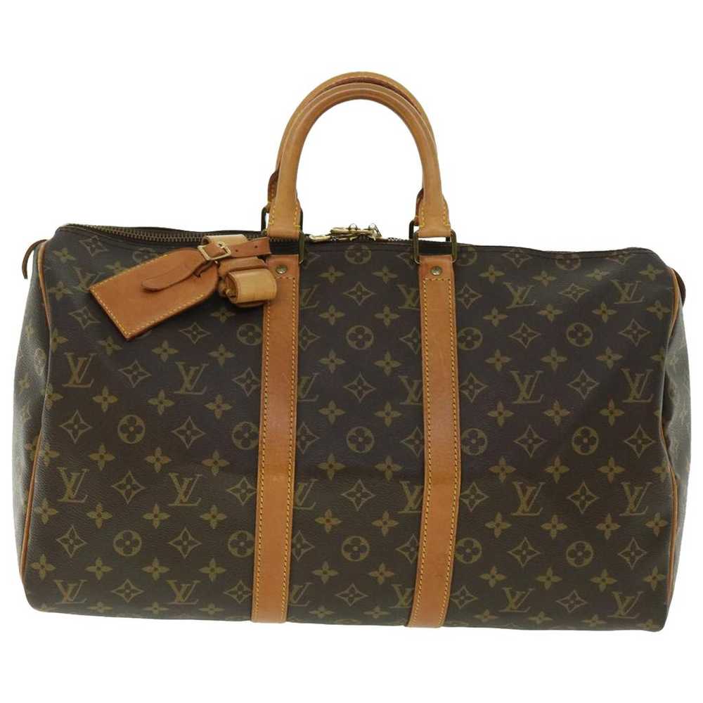 Louis Vuitton Keepall cloth travel bag - image 1